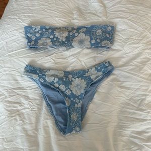 Triangl bikini size medium bottoms small top